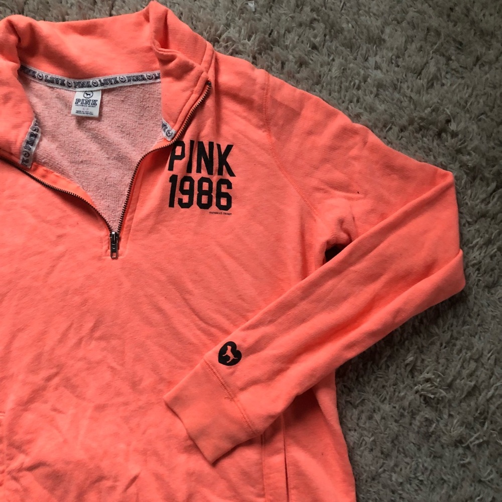 Orange Victoria’s Secret PINK Sweatshirt